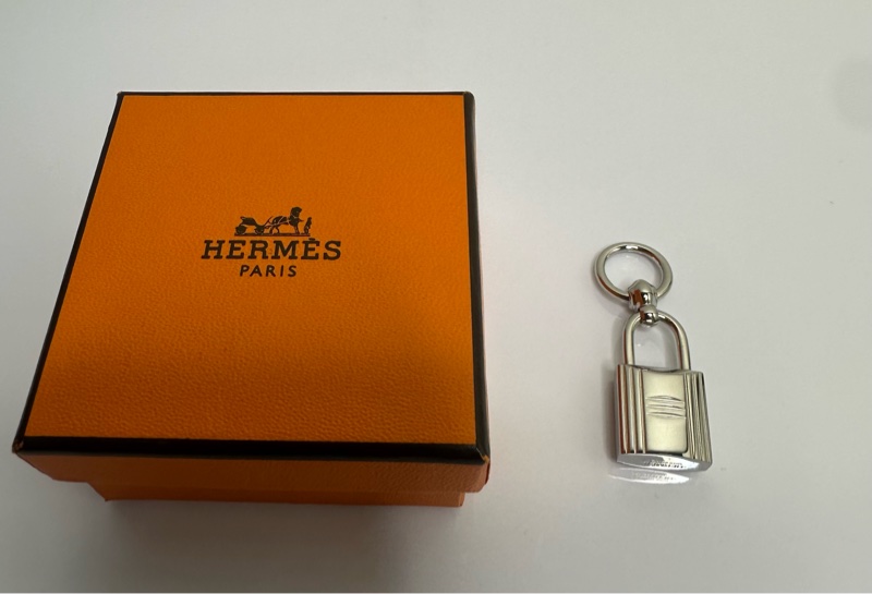 全新正品Hermes絲巾鎖頭扣-0