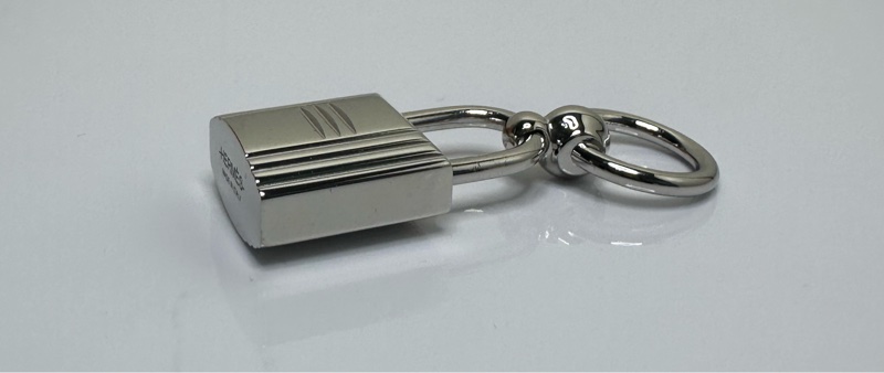 全新正品Hermes絲巾鎖頭扣-5