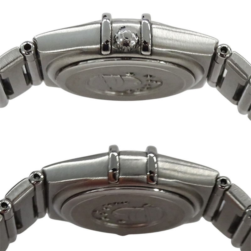 歐米茄星座系列迷你1562.30女款石英腕錶,不鏽鋼錶殼,拋光銀色-2