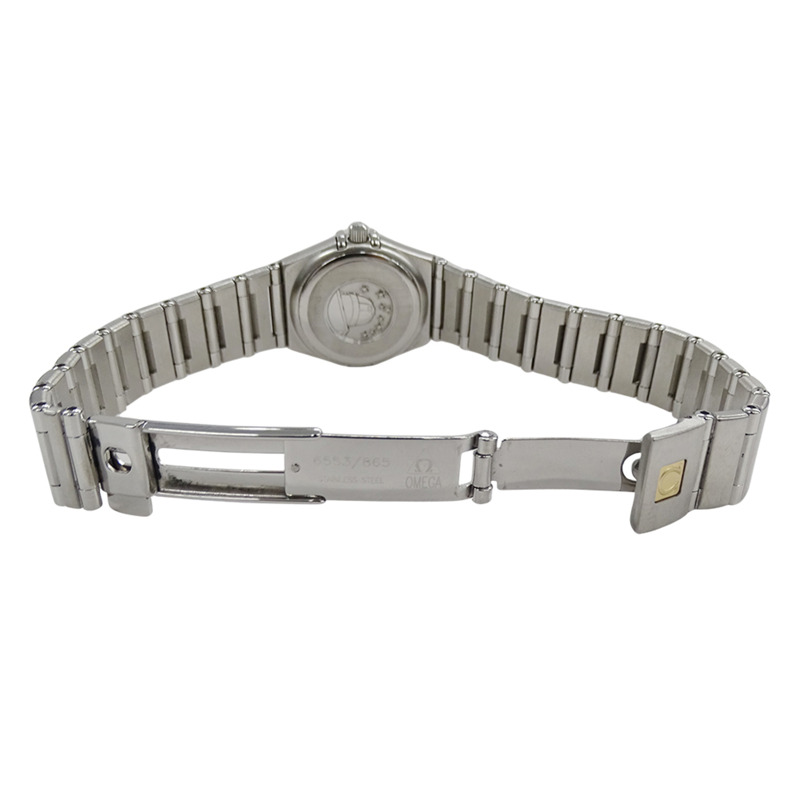 歐米茄星座系列迷你1562.30女款石英腕錶,不鏽鋼錶殼,拋光銀色-3