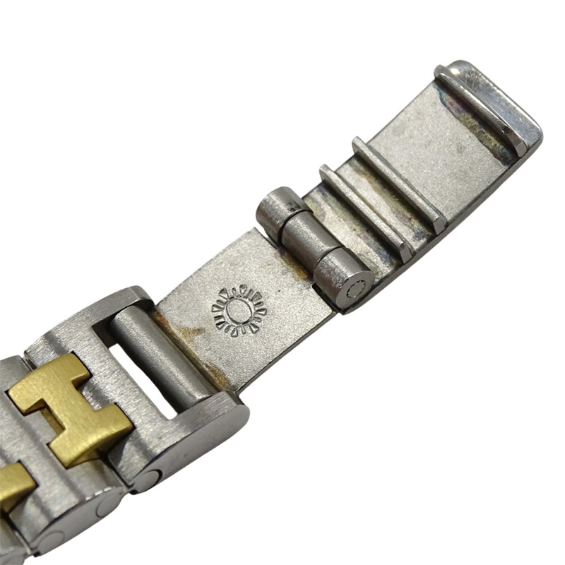 愛馬仕女士石英腕錶,QZ系列不鏽鋼款,SS GP SE4.220,圓形,雙色錶盤-4