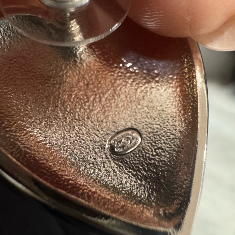 Chanel 大愛心耳環-5