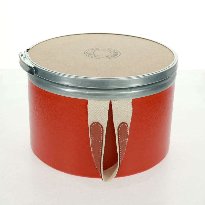 【日本直送】愛馬仕馬鞍盒配件箱,金屬材質,橘色,正品編號 169557V-2