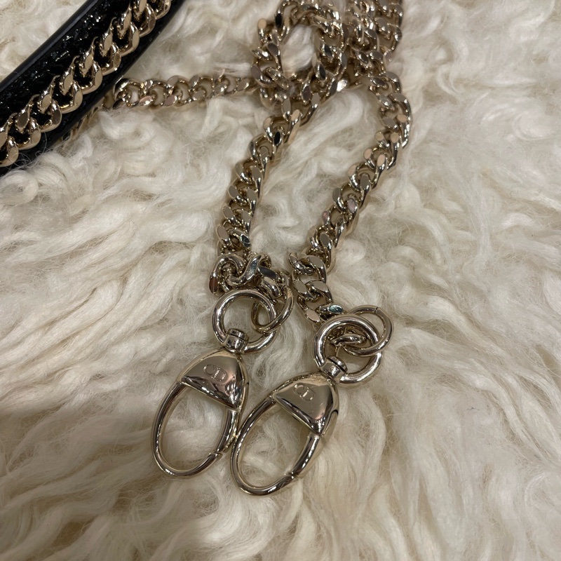 Dior Lady Mini 黑色錬帶-3