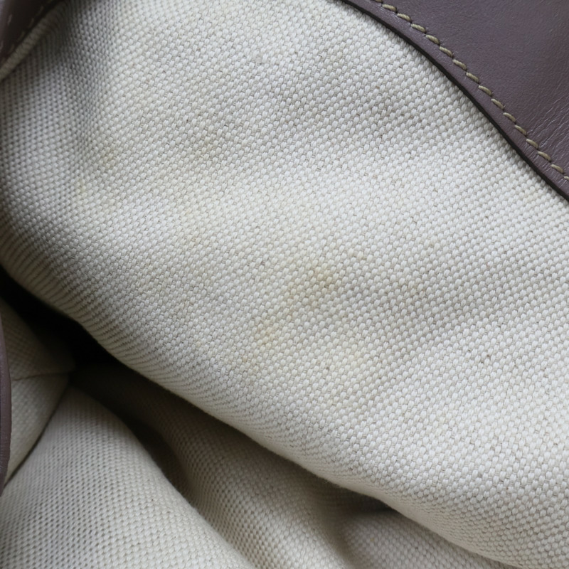 棕色 GG帆布 紫色牛皮 手提包【GUCCI 古馳】 211944-16