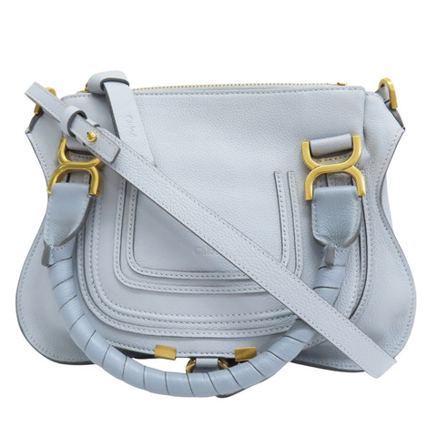 藍色 牛皮 肩背包【Chloe 克羅伊】 CHC22AS628