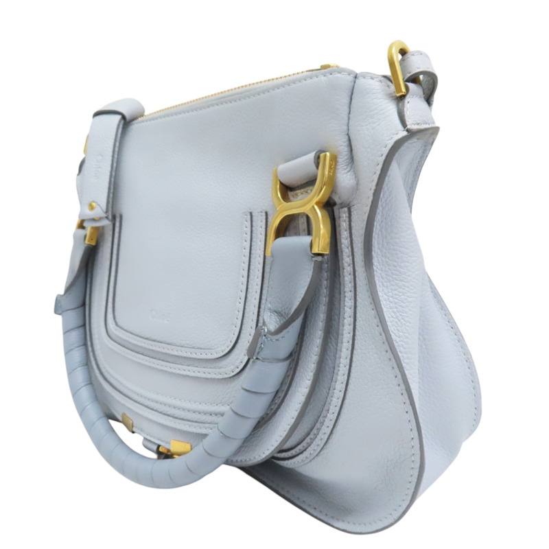 藍色 牛皮 肩背包【Chloe 克羅伊】 CHC22AS628-2