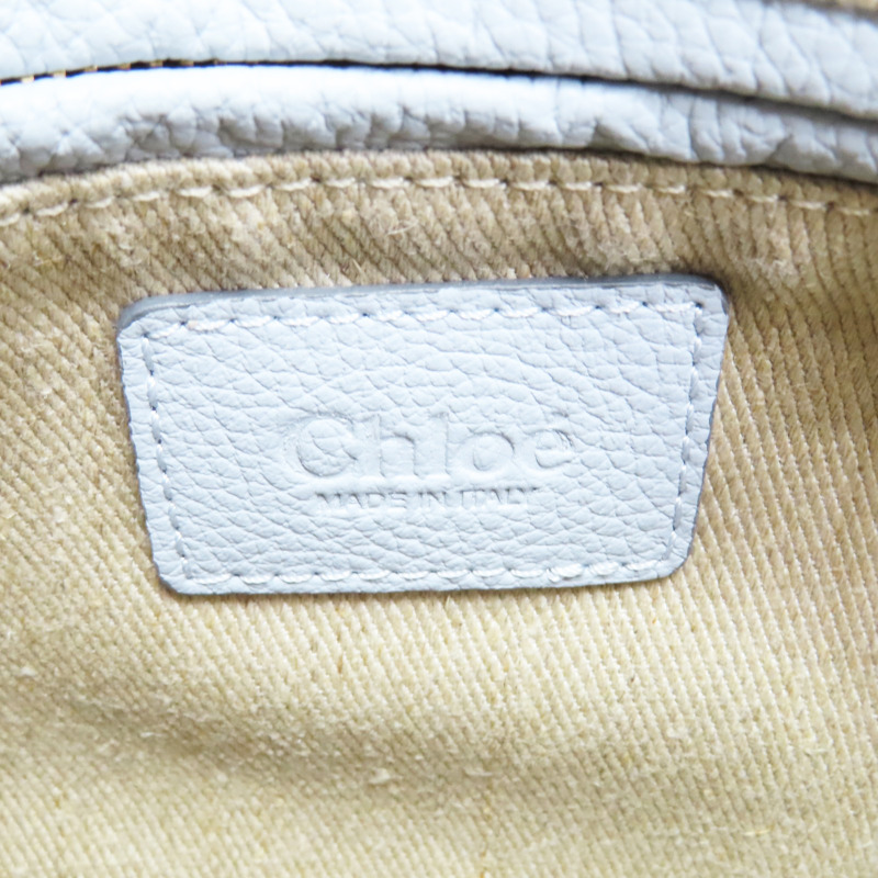 藍色 牛皮 肩背包【Chloe 克羅伊】 CHC22AS628-6