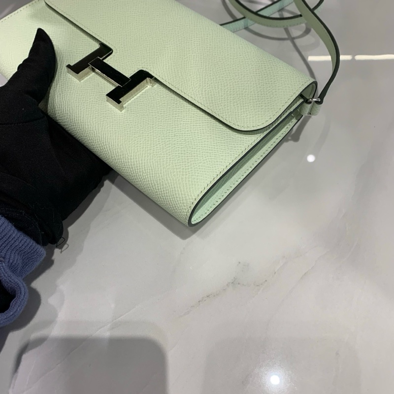 愛馬仕hermes經典康康to go W刻 N3新薄荷綠銀扣 清新實用還百搭 尺寸:20-4