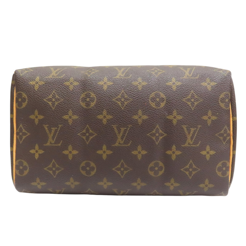 棕色 原花帆布 Speedy Bandouliere 25 波士頓包 手提包【LOUIS VUITTON LV 路易威登】 M41528-3
