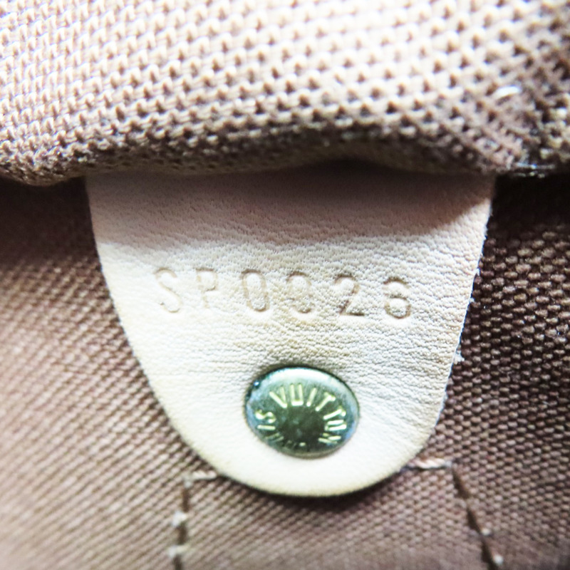 棕色 原花帆布 Speedy Bandouliere 25 波士頓包 手提包【LOUIS VUITTON LV 路易威登】 M41528-6