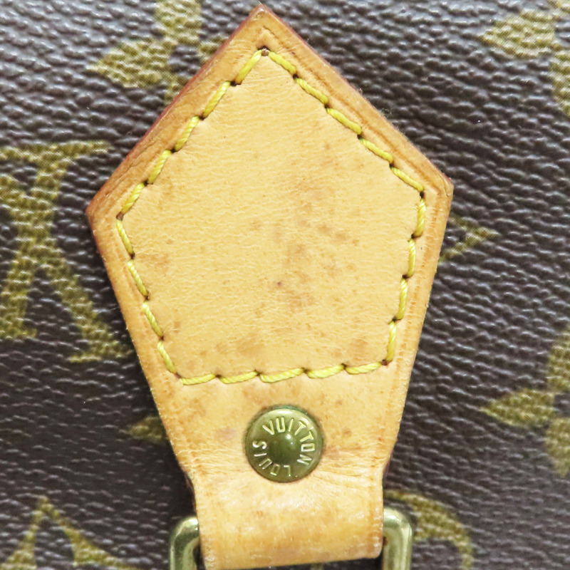 棕色 原花帆布 Speedy Bandouliere 25 波士頓包 手提包【LOUIS VUITTON LV 路易威登】 M41528-12