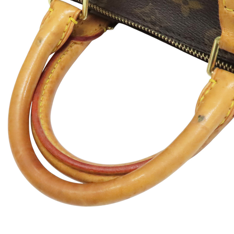 棕色 原花帆布 Speedy Bandouliere 25 波士頓包 手提包【LOUIS VUITTON LV 路易威登】 M41528-14