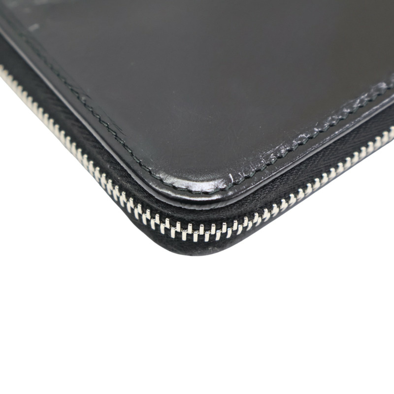 黑色 牛皮 拉鍊長夾 【PRADA 普拉達】 2ML059-10