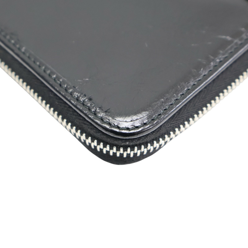 黑色 牛皮 拉鍊長夾 【PRADA 普拉達】 2ML059-11