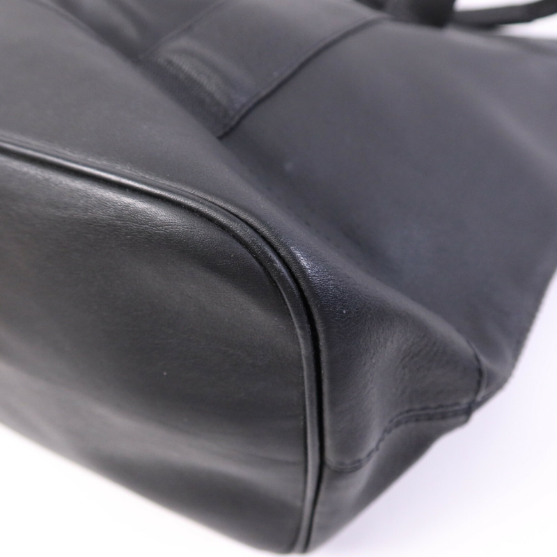 BALENCIAGA 牛皮皮革Tote Bag銀扣手挽袋-9