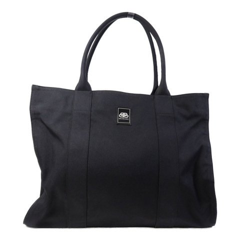 BALENCIAGA 帆布Tote Bag銀扣手挽袋