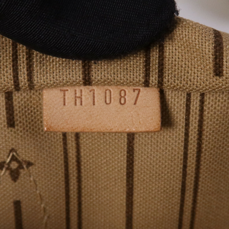 LOUIS VUITTON Monogram Neverfull GM金扣手挽袋-7