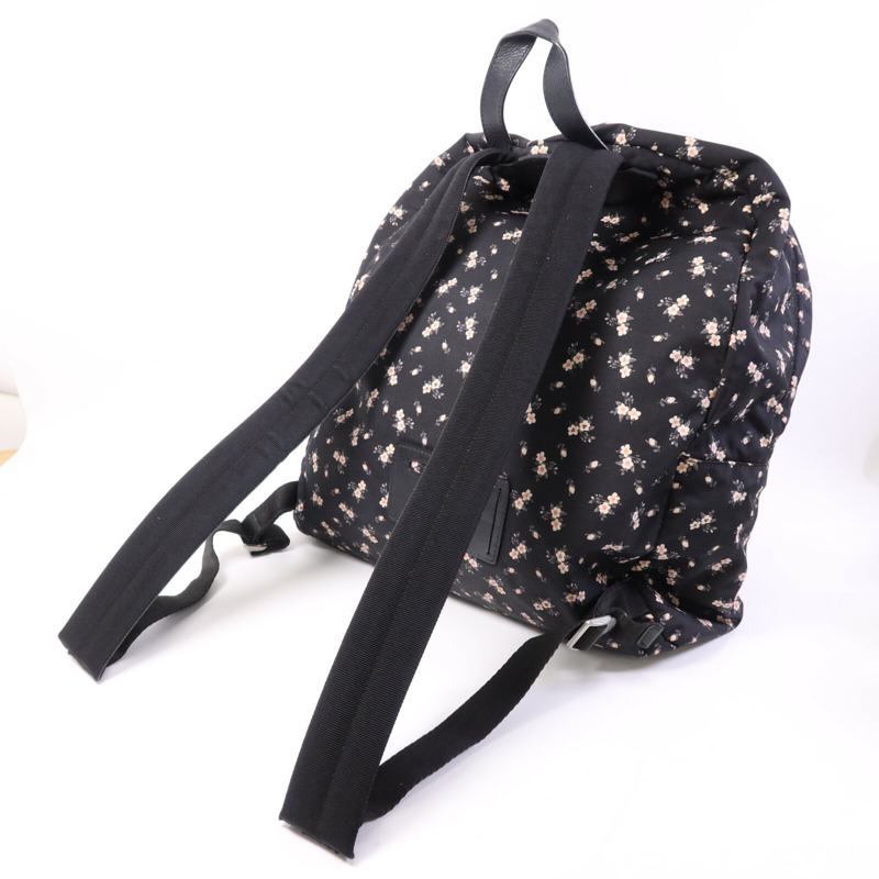 GIVENCHY 帆布Backpack銀扣背包-7