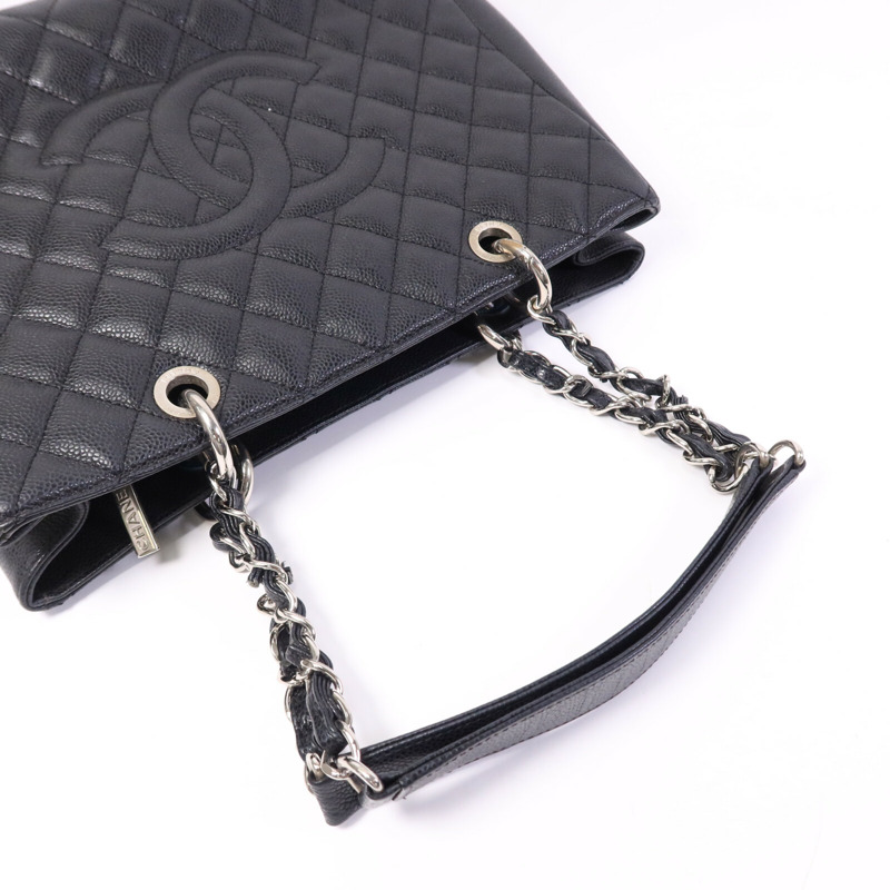 CHANEL GST Grand Shopping Tote Bag鏈帶肩背袋-8