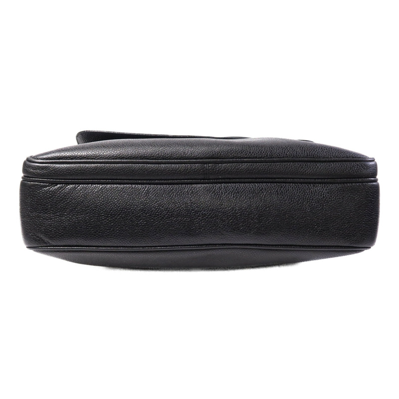 CHANEL 牛皮皮革Vintage Shoulder Tote金扣鏈帶肩背袋-3