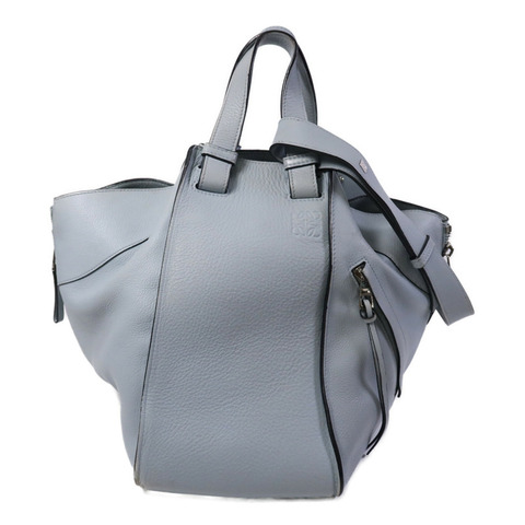 LOEWE 牛皮皮革Hammock MM金扣手挽肩背兩用袋