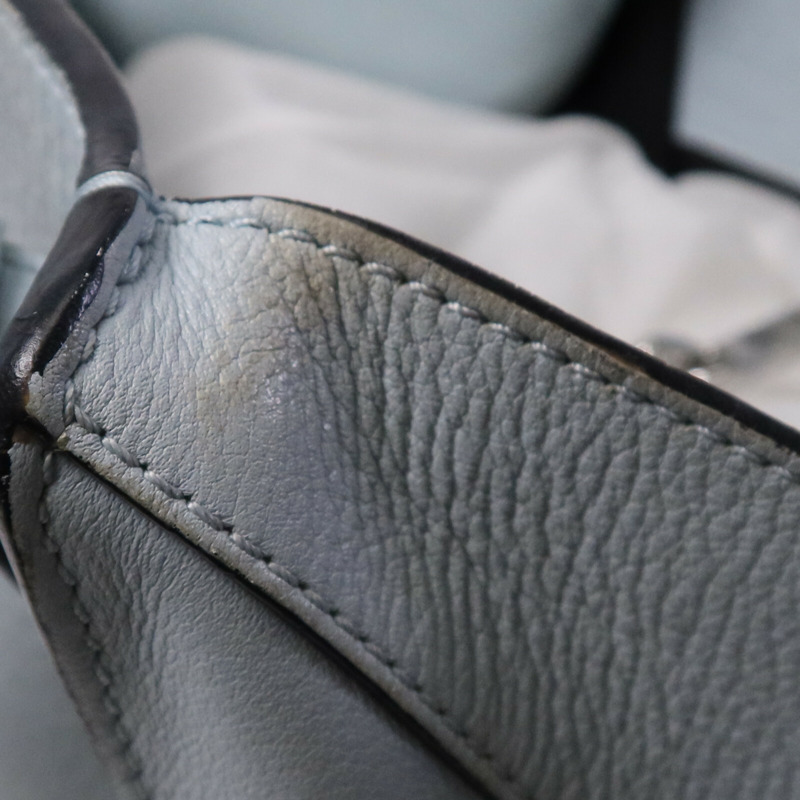 LOEWE 牛皮皮革Hammock MM金扣手挽肩背兩用袋-14