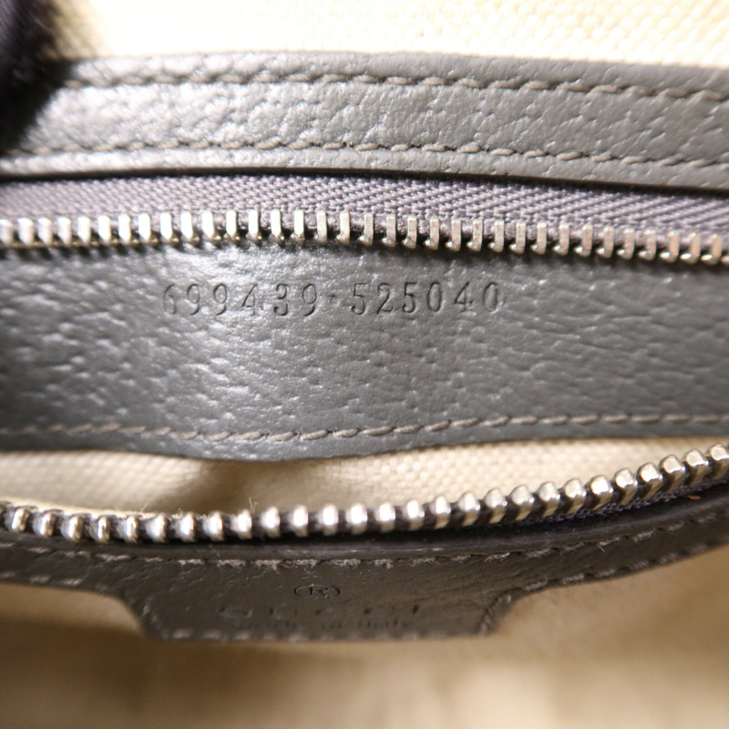 GUCCI 塗層帆布Ophidia GG Carmera Bag銀扣肩背袋-7