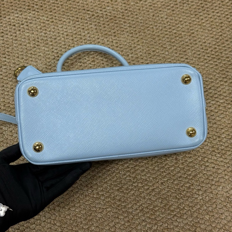 普拉達/Prada新款Galleria 中號Saffiano殺手包手提斜挎 配件塵袋 肩帶-5