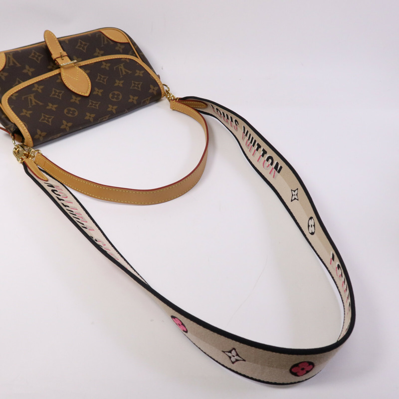 LOUIS VUITTON Monogram Diane金扣手挽肩背兩用袋-7