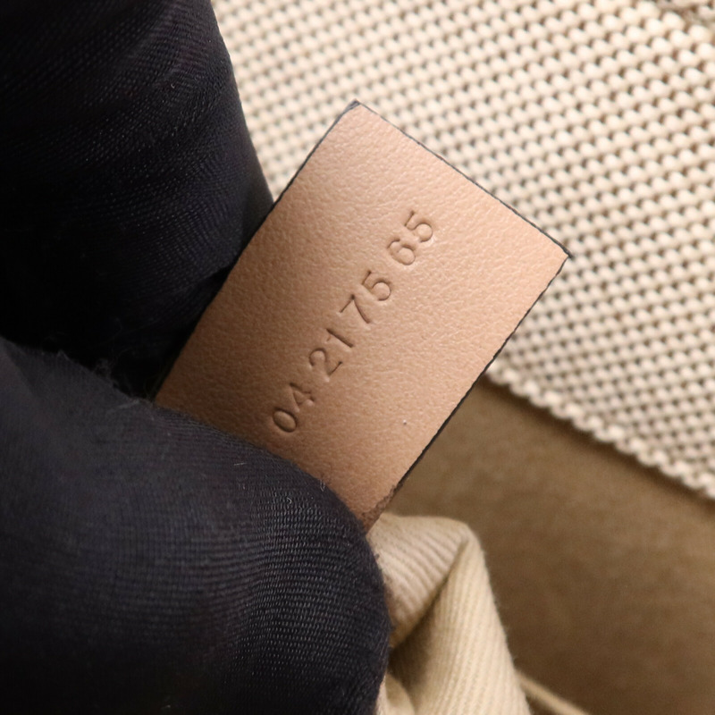 Chloe 帆布Woody Tote Medium肩背袋-6