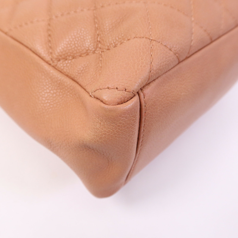 CHANEL PST Petite Shopping Tote Bag金扣鏈帶肩背袋-10