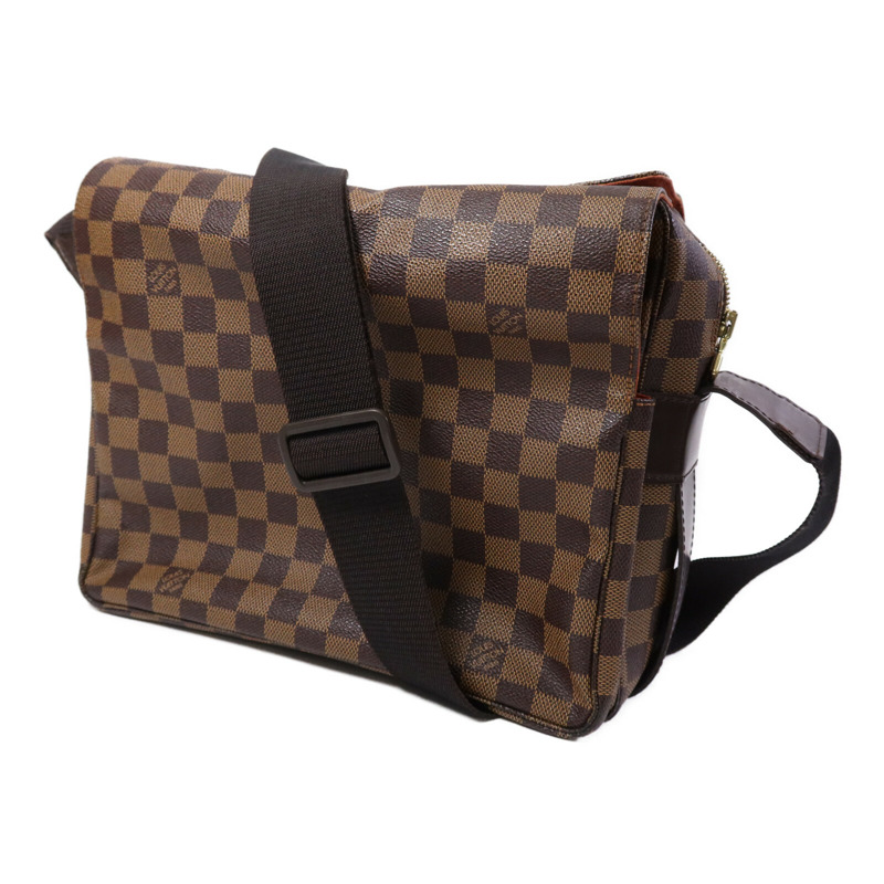LOUIS VUITTON Damier Naviglio金扣肩背袋-2