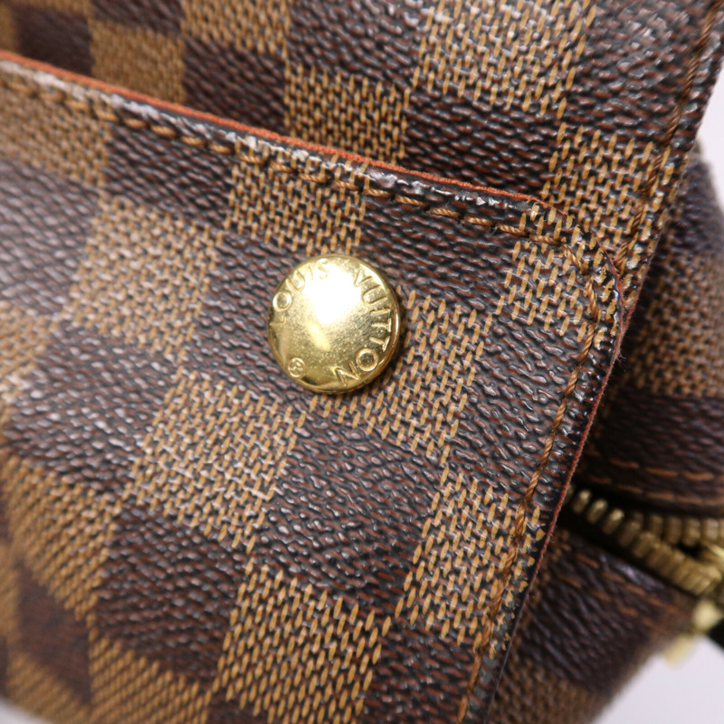 LOUIS VUITTON Damier Naviglio金扣肩背袋-7