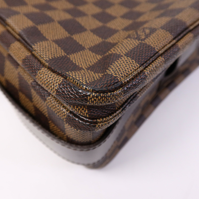 LOUIS VUITTON Damier Naviglio金扣肩背袋-14