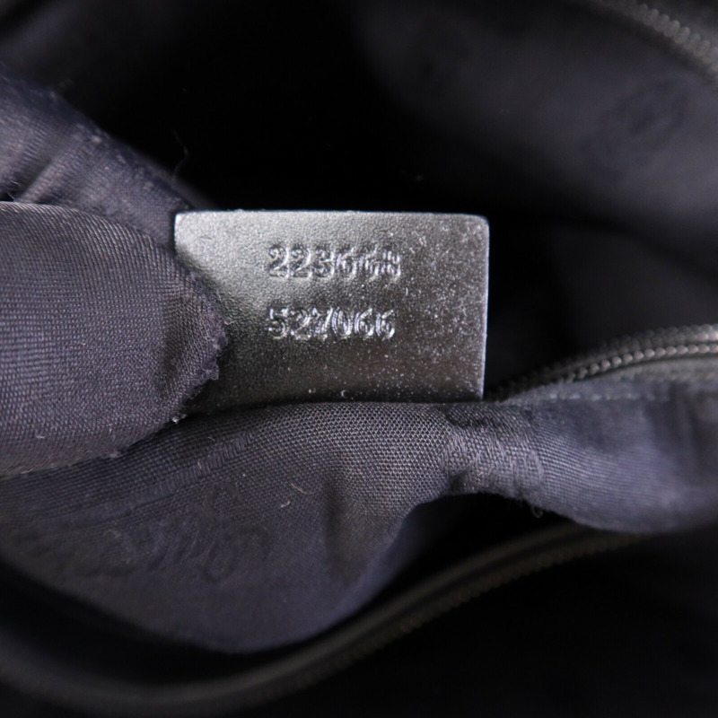 GUCCI 塗層帆布Hand Bag銀扣手挽袋-6