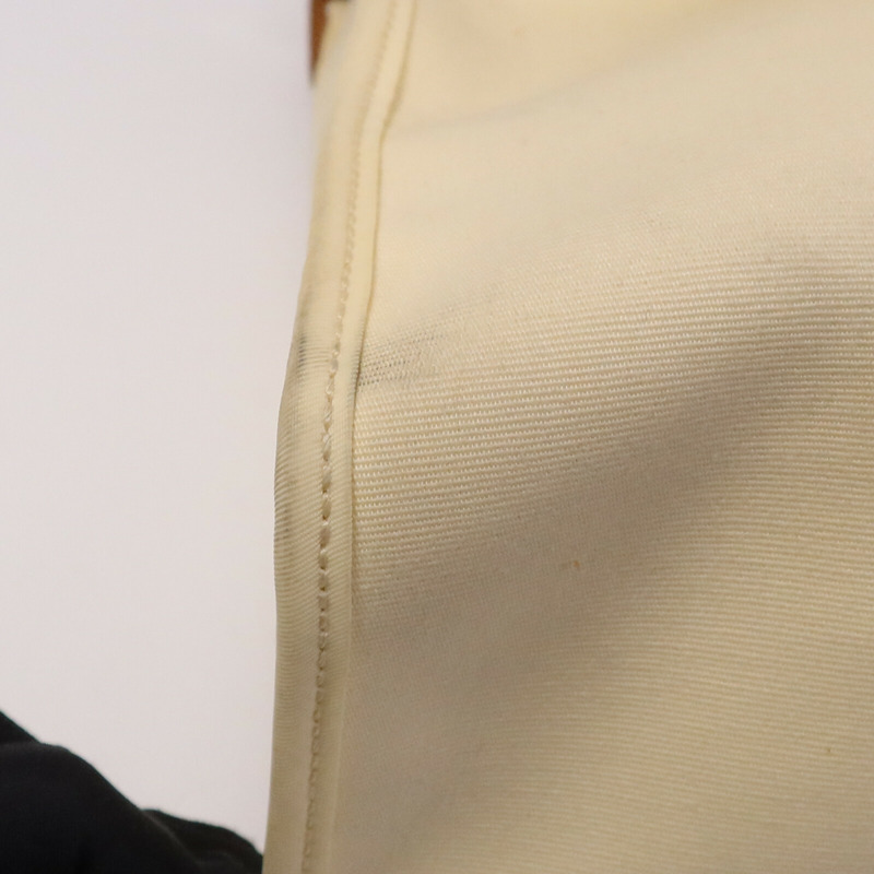 HERMES 帆布Herbag PM手挽肩背兩用袋Gold/Vanille-14