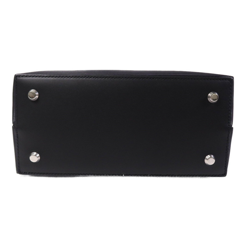 BALENCIAGA 尼龍Duty Free Small Tote Bag銀扣鏈帶手挽袋-3