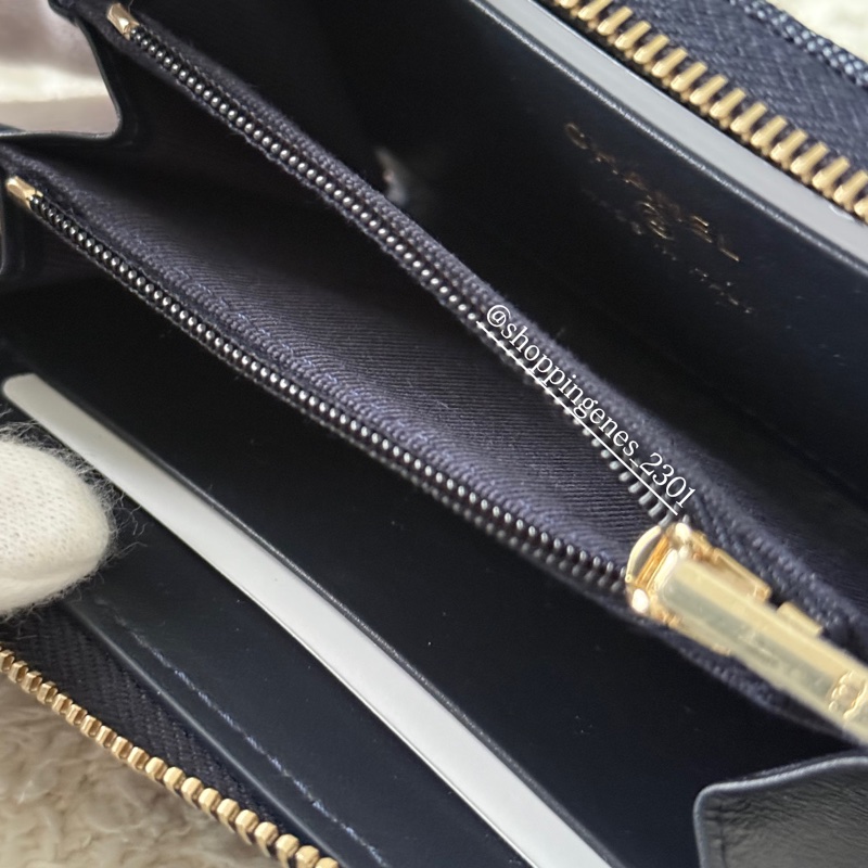 香奈兒 Chanel 26P 限定款單寧牛仔加大卡包-9