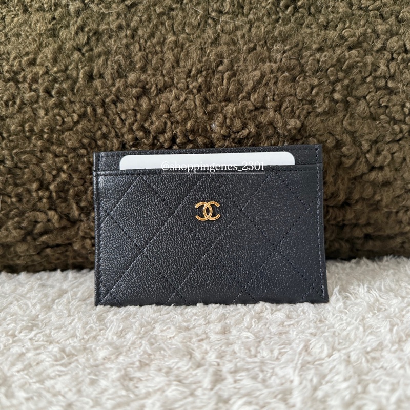 香奈兒 Chanel 26P 山羊皮票卡夾-0