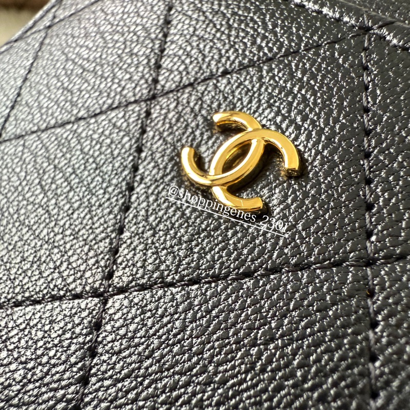 香奈兒 Chanel 26P 山羊皮票卡夾-5