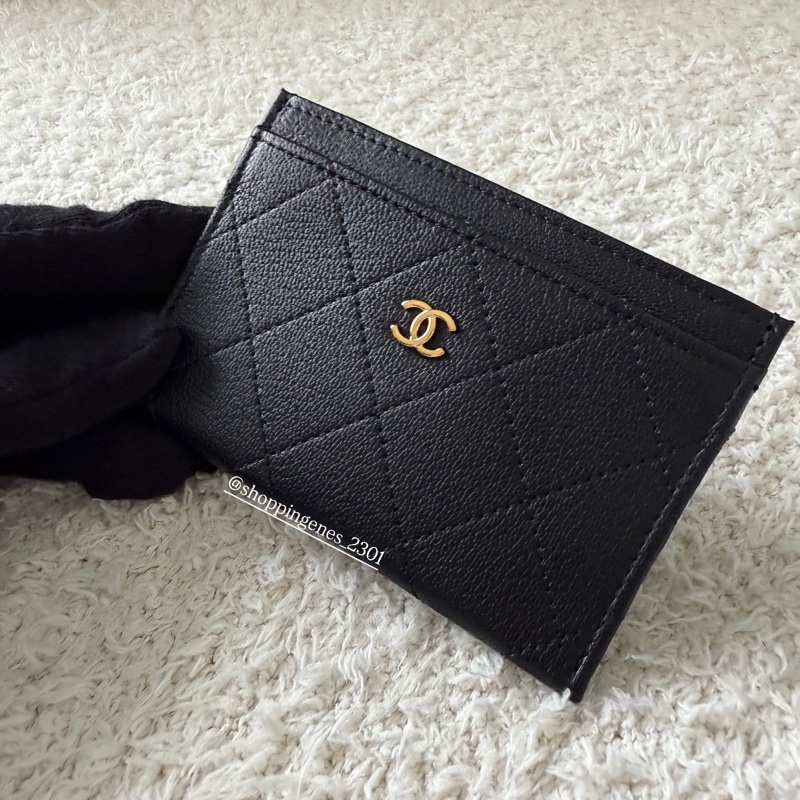 香奈兒 Chanel 26P 山羊皮票卡夾-9