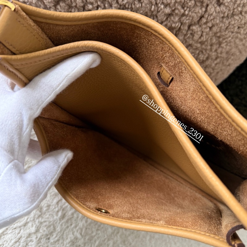 愛馬仕 Hermes Evelyne 23 餅乾色 金釦-5