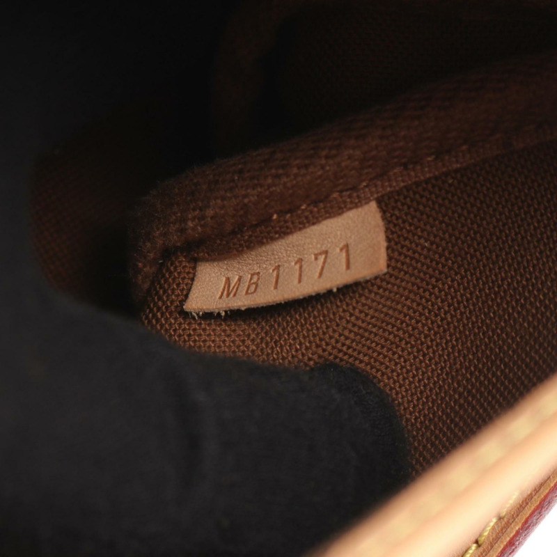 路易威登 Saumur 30 肩背包/手提包,塗層帆布和皮革材質,飾有 Monogram 圖案,棕色,M42256-5