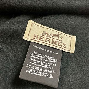 *奢華大道國際精品*【H0440】HERMES黑色 小羊皮馬匹造型圍巾 100%羊毛-1