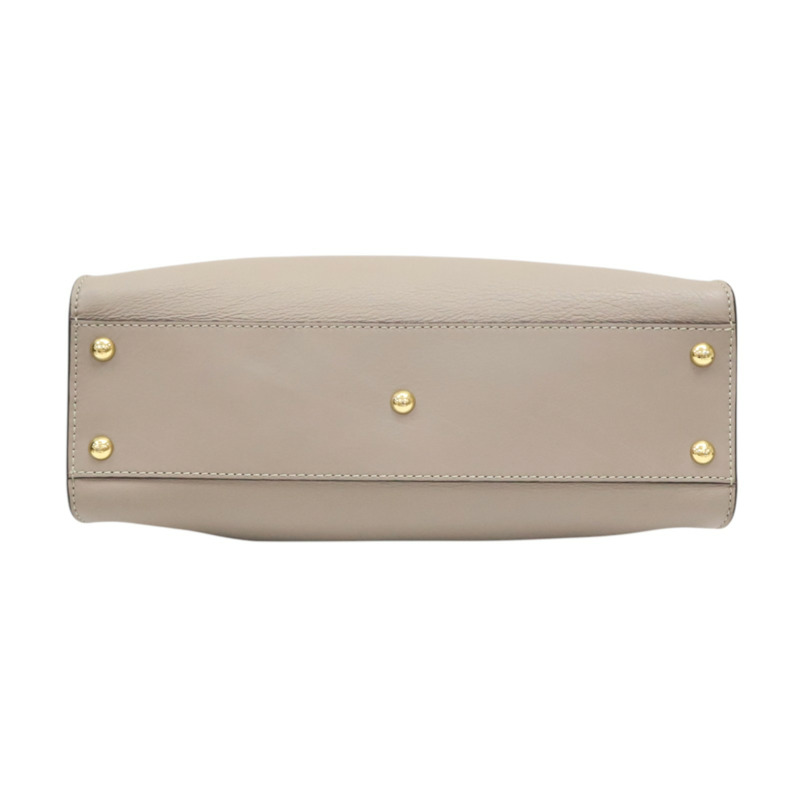 淺褐色 牛皮 Peekaboo 兩用包【FENDI 芬迪】 8BN290-3