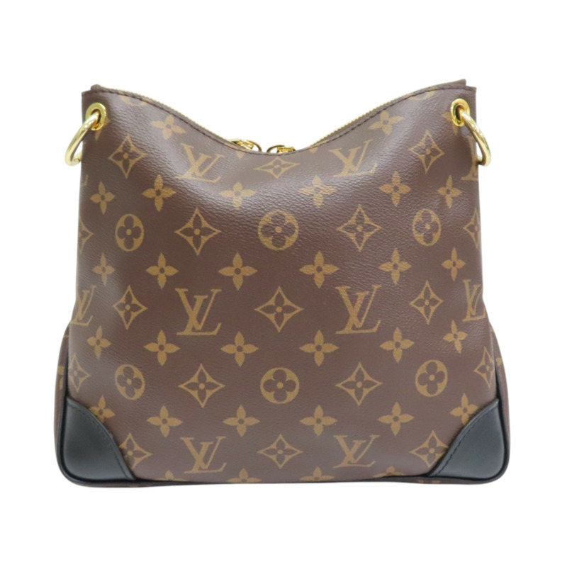 棕色 原花帆布 Odeon NM PM 肩背包【LOUIS VUITTON LV 路易威登】 M45353-1