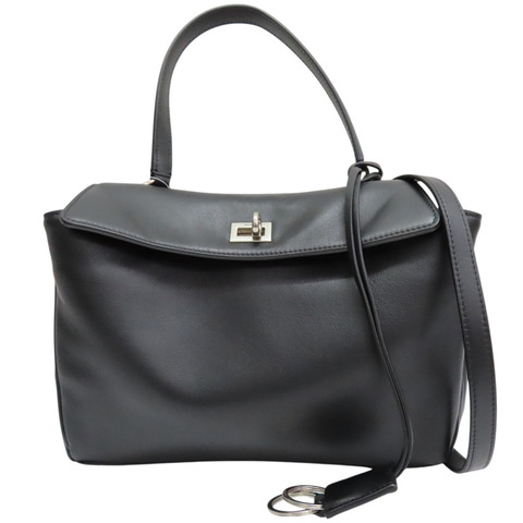 黑色 牛皮 Rodeo Small 兩用包【BALENCIAGA 巴黎世家】 7897792