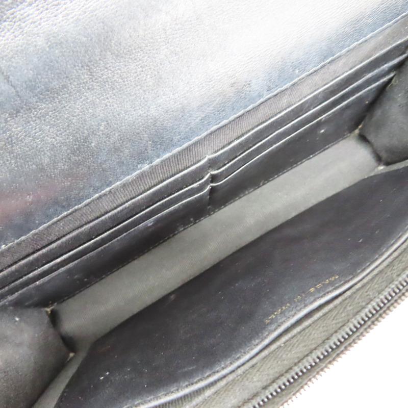 黑色 羊皮 WOC 愛心調節扣 肩背包【CHANEL 香奈兒】 AP3201-4