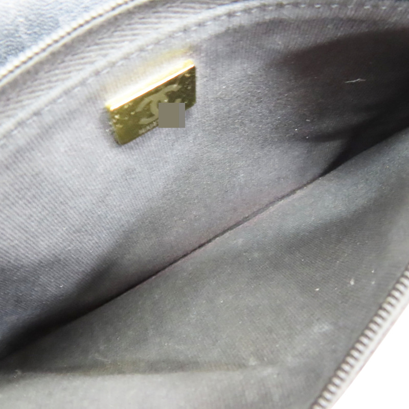 黑色 羊皮 WOC 愛心調節扣 肩背包【CHANEL 香奈兒】 AP3201-5